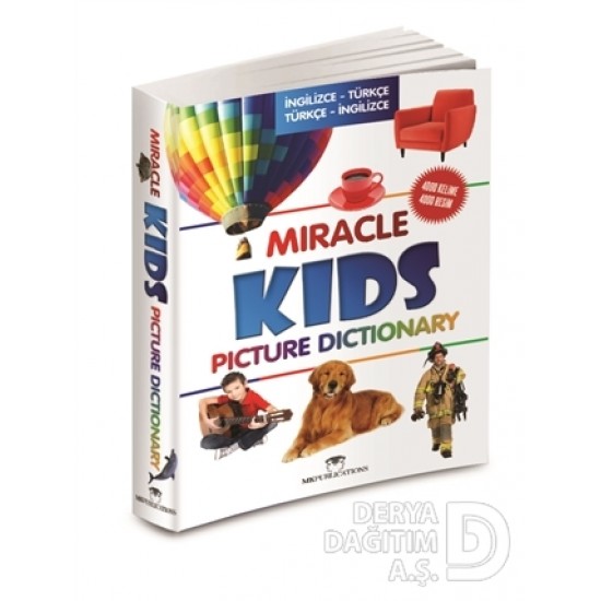 MK / MIRACLE KIDS PICTURE DICTIONARY - İNGİLİZCE - TÜRKÇE (4000 KELİME VE RESİM)