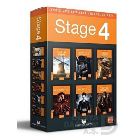 MK /  İNGİLİZCE SEVİYELİ HİKAYELER SETİ - STAGE 4