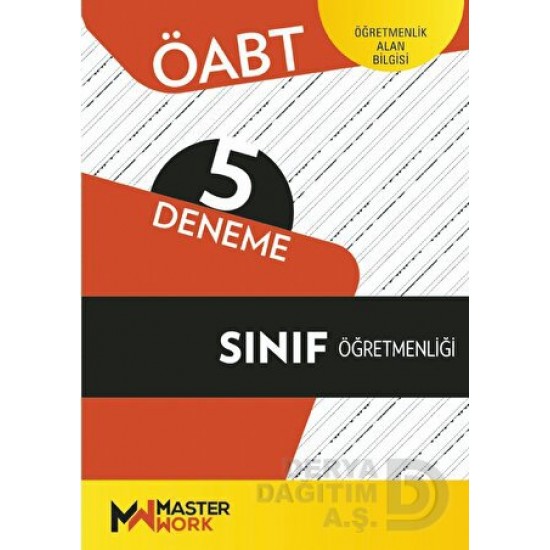 MASTER WORK / ÖABT 5 DENEME SINIF ÖĞRETMENLİĞİ