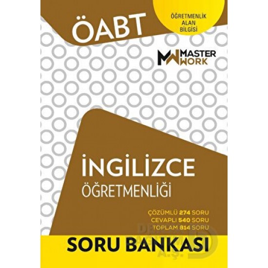 MASTER WORK / ÖABT İNGİLİZCE ÖĞRETMENLİĞİ SORU BANKASI