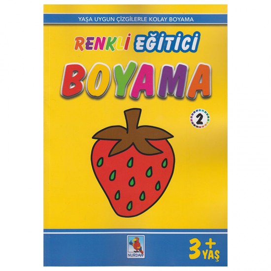 NURDAN / RENKLİ EĞİTİCİ BOYAMA - 2   3+YAŞ