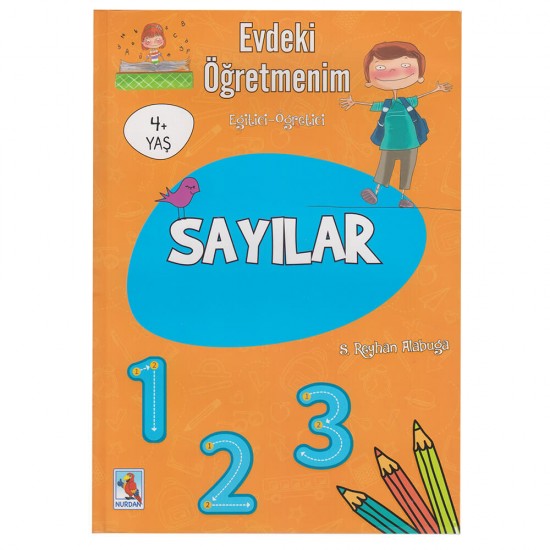 NURDAN  / EVDEKİ ÖĞRETMENİM - SAYILAR ETKİNLİK KİTABI