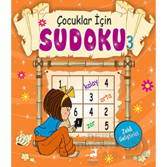 OLİMPOS / ÇOCUKLAR İÇİN SU DOKU 3