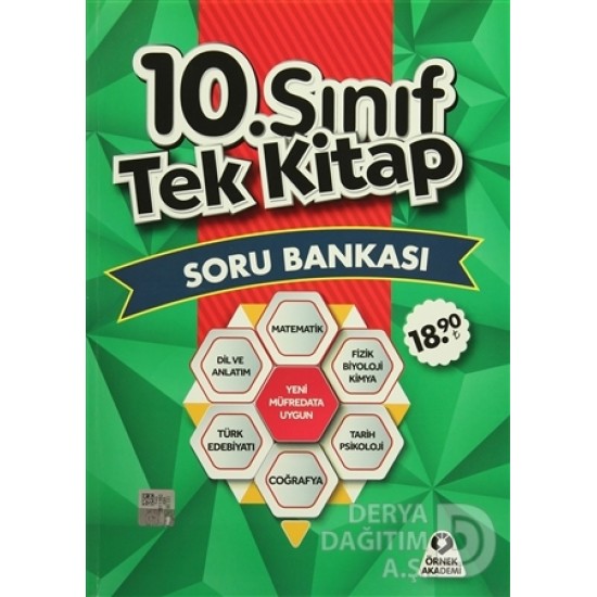 ÖRNEK AKADEMİ / 10.SINIF TEK KİTAP SORU BANKASI