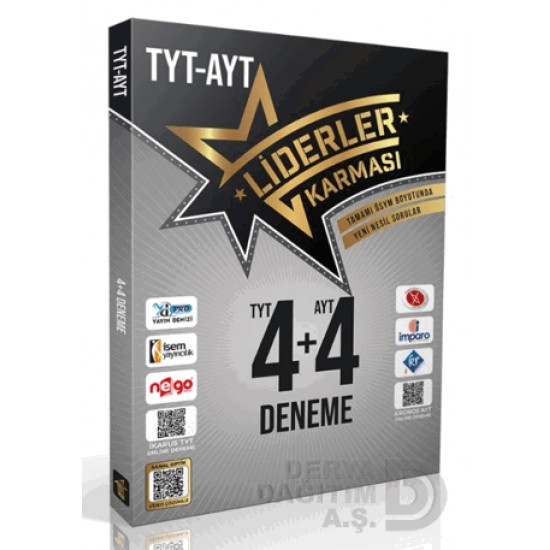 LİDERLER KARMASI /  TYT - AYT 4 + 4 DENEME