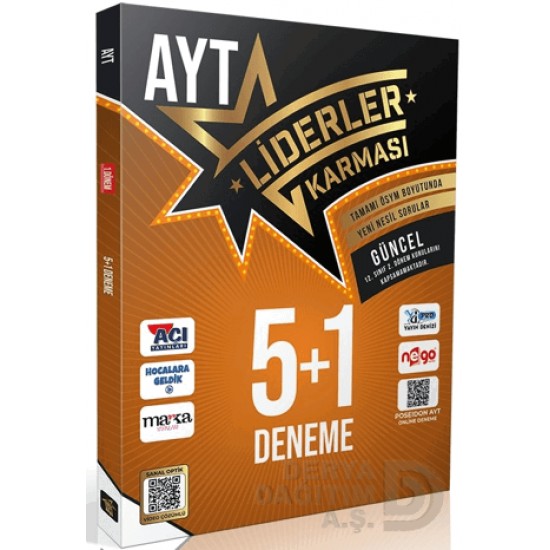 LİDERLER KARMASI /  AYT 5 + 1 DENEME