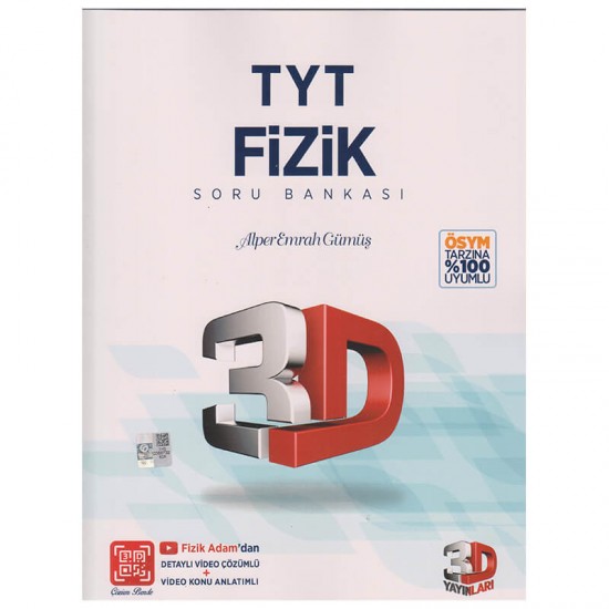 ÜÇD /  TYT FİZİK SORU BANKASI (49406 VİDEO ÇÖZÜMLÜ)