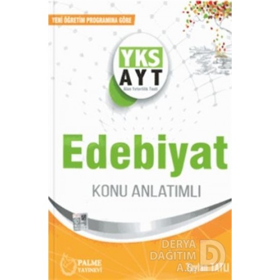 PALME / YKS AYT EDEBİYAT KONU KİTABI YENİ