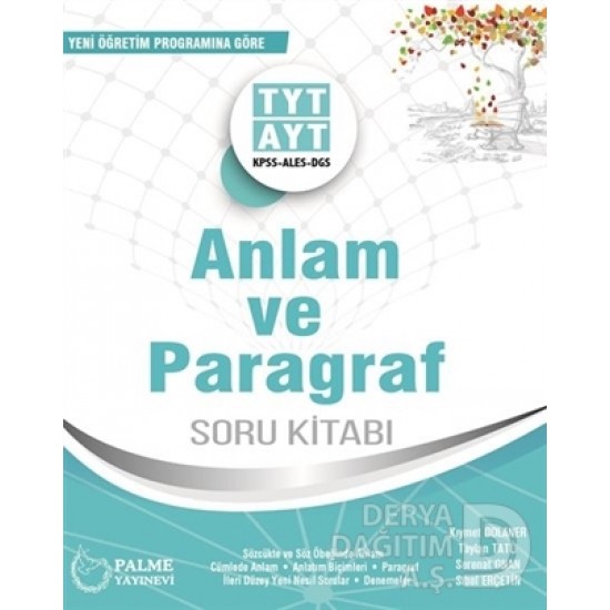 PALME / TYT AYT ANLAM VE PARAGRAF SORU KİTABI