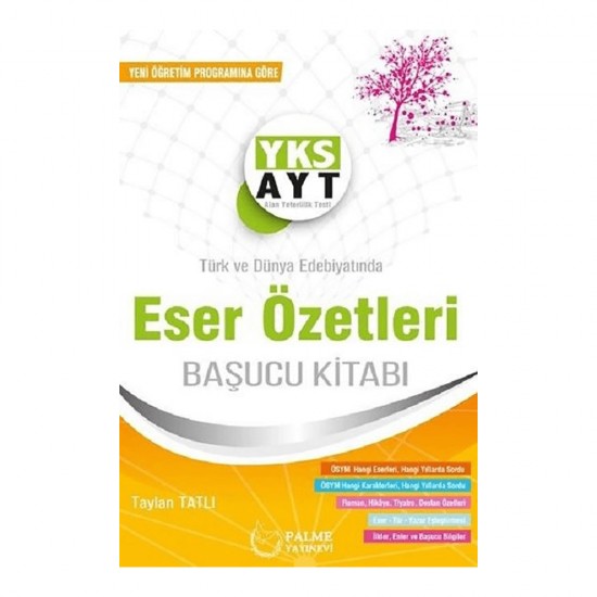 PALME / YKS ESER ÖZETLERİ BAŞUCU KİTABI