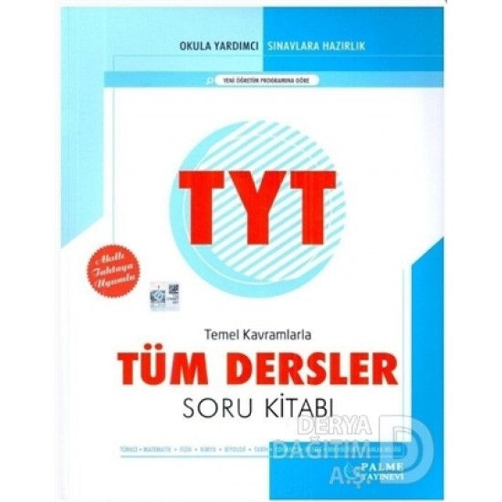 PALME / YKS TYT TÜM DERSLER SORU KİTABI