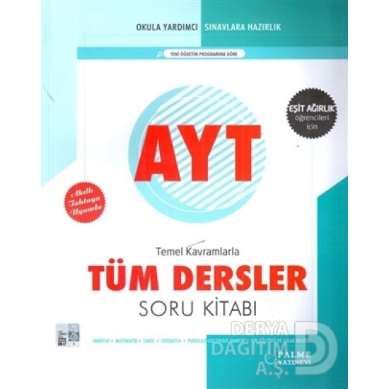 PALME / YKS AYT TÜM DERSLER SORU KİTABI