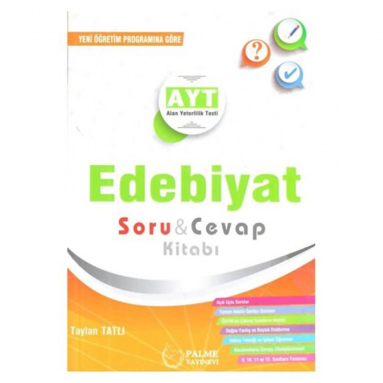 PALME / AYT EDEBİYAT SORU - CEVAP KİTABI