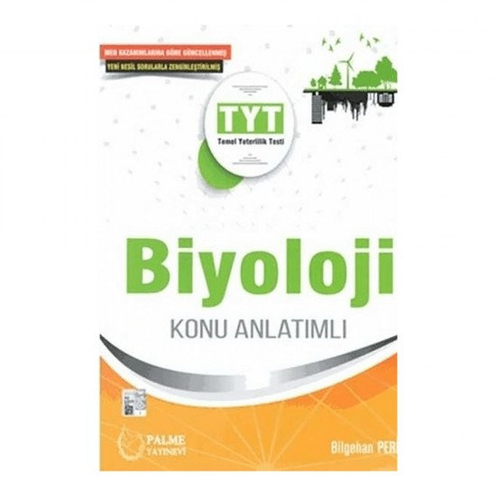 PALME /  YKS TYT BİYOLOJİ KONU KİTABI *YENİ*