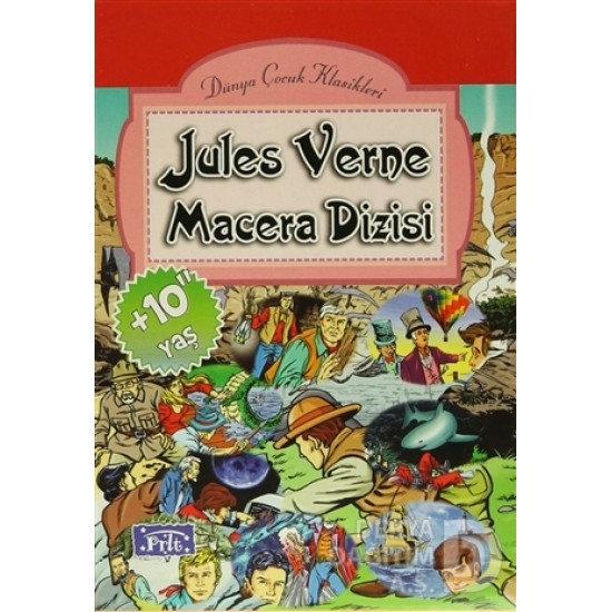 PARILTI / JULES VERNE MACERA DİZİSİ 10 KİTAP