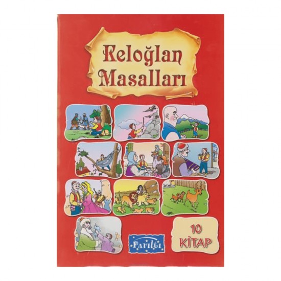 PARILTI / KELOĞLAN MASALLARI 10 KİTAPLIK SET