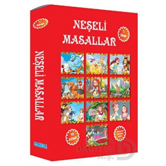 PARILTI / NEŞELİ MASALLAR - 1.SINIF 10 KİTAP TAKIM