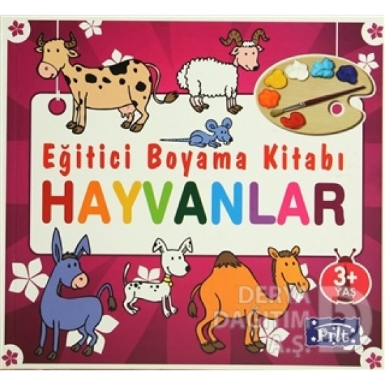 PARILTI / EĞİTİCİ BOYAMA KİTABI - HAYVANLAR