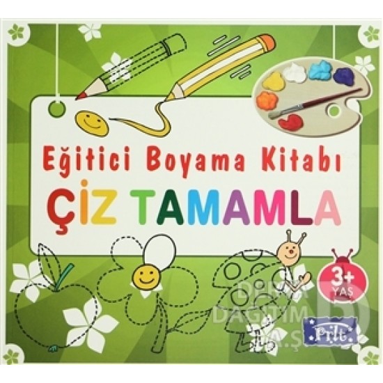 PARILTI / EĞİTİCİ BOYAMA ÇİZ TAMAMLA