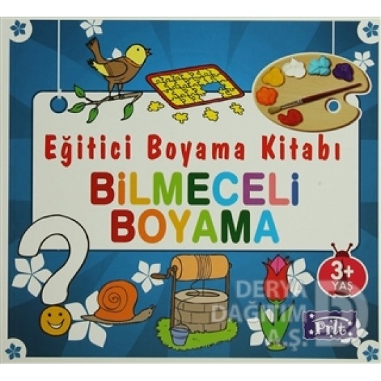 PARILTI / EĞİTİCİ BOYAMA KİTABI - BİLMECELİ BOYAMA