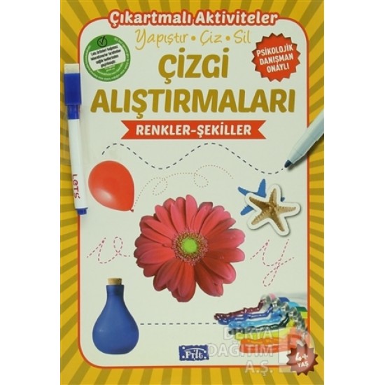 PARILTI / ÇİZGİ ALIŞTIRMALARI -RENKLER - ŞEKİLLER