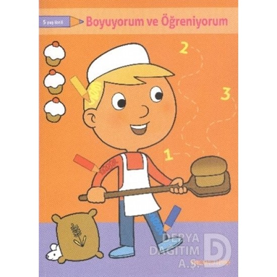 PARILTI / BOYUYORUM ÖĞRENİYORUM TURUNCU KİTAP 4 YA