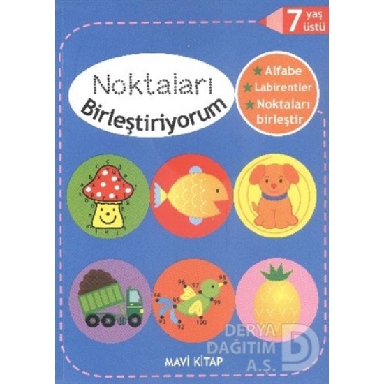 PARILTI / NOKTALARI BİRLEŞTİRİYORUM - MAVİ KİTAP 7+