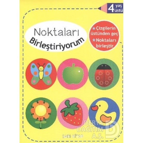 PARILTI / NOKTALARI BİRLEŞTİRİYORUM - SARI KİTAP 4+