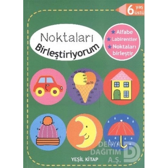 PARILTI / NOKTALARI BİRLEŞTİRİYORUM - YEŞİL KİTAP 6+