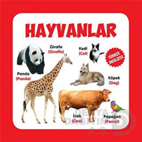 PARILTI / KARTON KİTAPLAR - HAYVANLAR