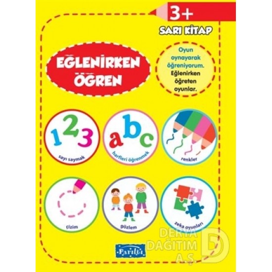 PARILTI / EĞLENİRKEN ÖĞREN SARI KİTAP 3 +