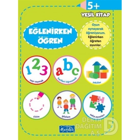 PARILTI / EĞLENİRKEN ÖĞREN YEŞİL KİTAP 5 +