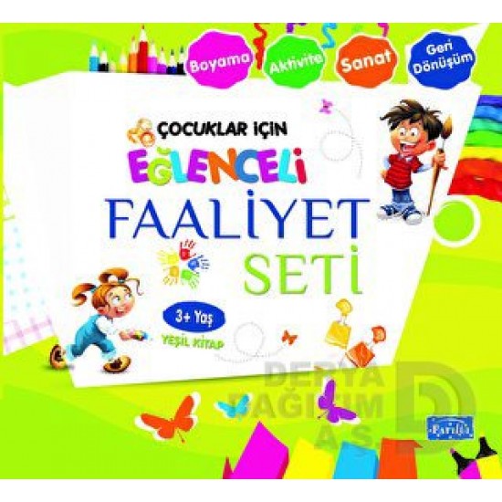 PARILTI / EĞLENCELİ FAALİYET SETİ - YEŞİL KİTAP