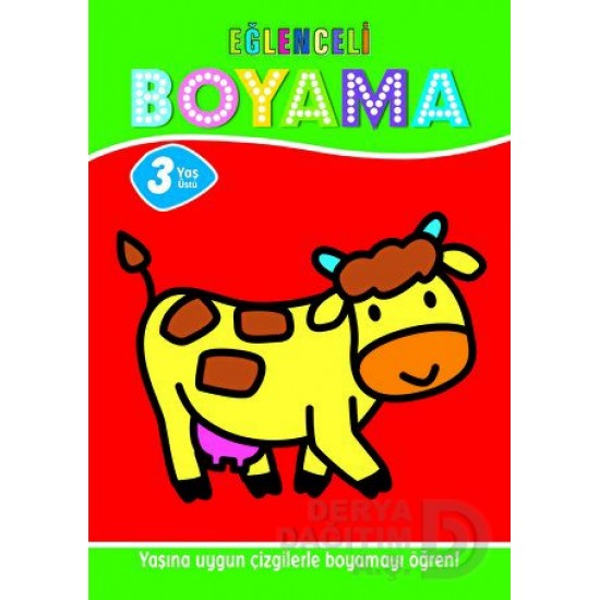 PARILTI / EĞLENCELİ BOYAMA - 3+YAŞ (PASTEL BOYA HEDİYELİ)