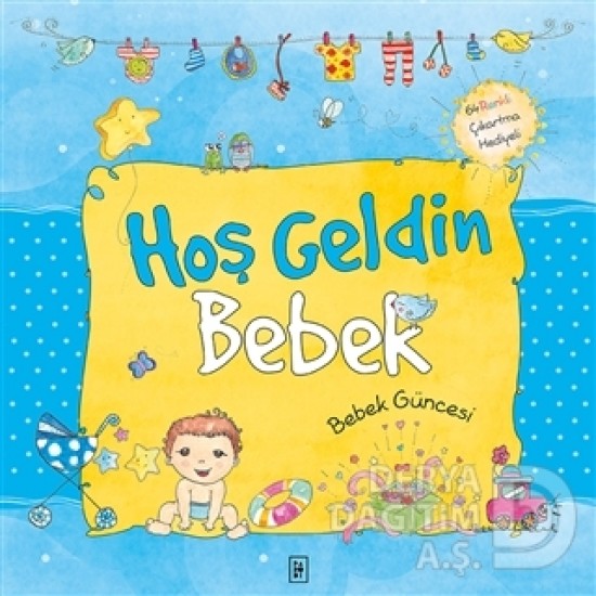 PARODİ / HOŞ GELDİN BEBEK - MAVİ - ERKEK BEBEK -