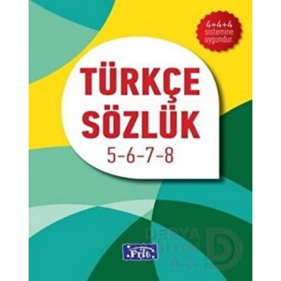 PARILTI / TÜRKÇE SÖZLÜK İLKÖRETİM - 5 . 6. 7. 8