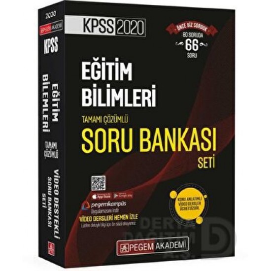 PEGEM /  2020 KPSS EĞİTİM BİLİMLERİ SORU BANKASI