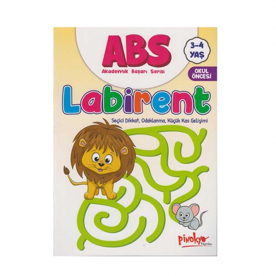 PİNOKYO / ABS LABİRENT 3 - 4  YAŞ