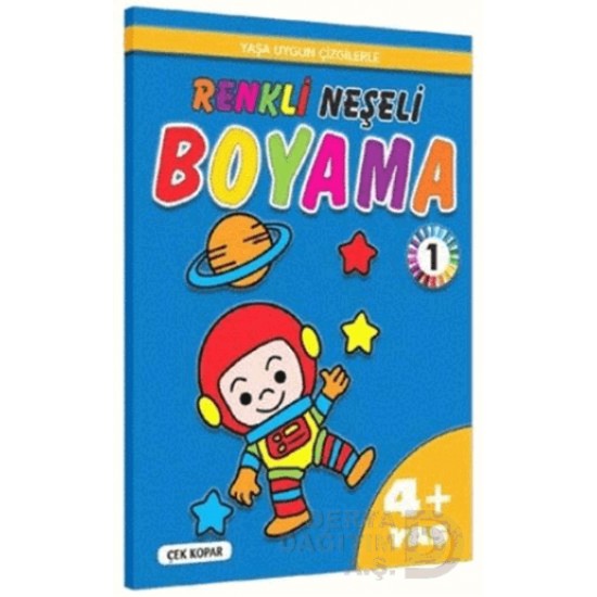 PİNOKYO /  RENKLİ NEŞELİ BOYAMA - 1 (4 +YAŞ)