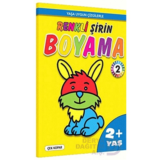 PİNOKYO /  RENKLİ ŞİRİN BOYAMA - 2 (2 +YAŞ)