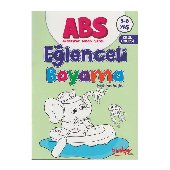 PİNOKYO / ABS EĞLENCELİ BOYAMA 5 - 6  YAŞ