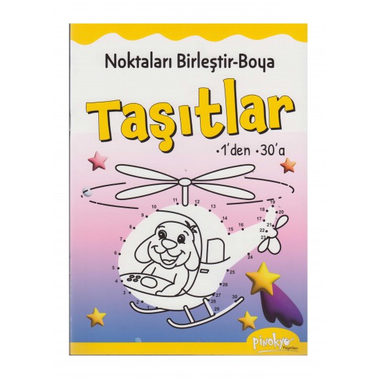 PİNOKYO / NOKTALARI BİRLEŞTİR BOYA - TAŞITLAR