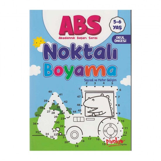 PİNOKYO / ABS NOKTALI BOYAMA 5 - 6 YAŞ