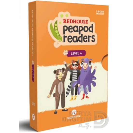 REDHOUSE / REDHOUSE PEAPOD READERS - LEVEL 4 (5 BOOK)