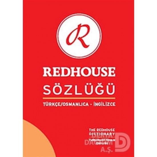 REDHOUSE /  TÜRKÇE - OSMANLICA - İNGİLİZCE SÖZLÜK ( 6118 - RS002)