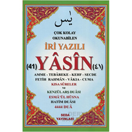 SEDA /   YASİN - ORTA BOY İRİ YAZILI (KOD:166)