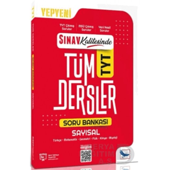 SINAV /  TYT  TÜM DERSLER SAYISAL SORU BANKASI(SINAVKALİTESİNDE)