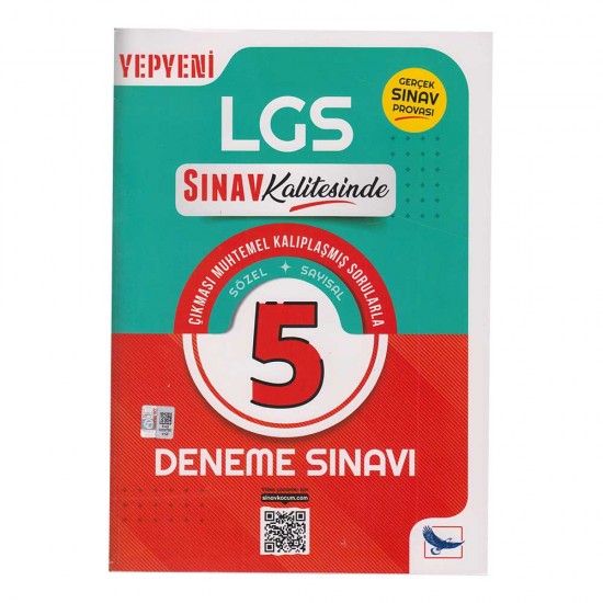 SINAV /   LGS SINAV KALİTESİNDE 5 DENEME SINAVI(ÇIKMASI MUH...)