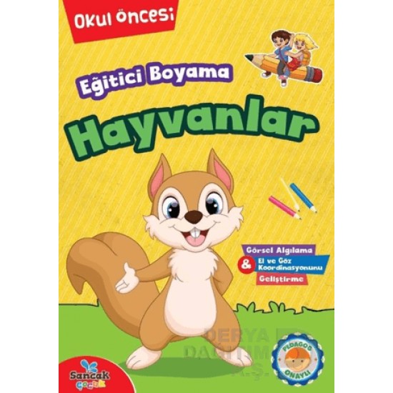 SANCAK / EĞİTİCİ BOYAMA-HAYVANLAR