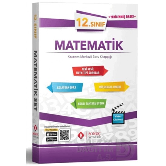 SONUÇ / 12.SINIF MATEMATİK SET - (5 KİTAP TAKIM)